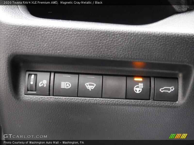 Magnetic Gray Metallic / Black 2020 Toyota RAV4 XLE Premium AWD