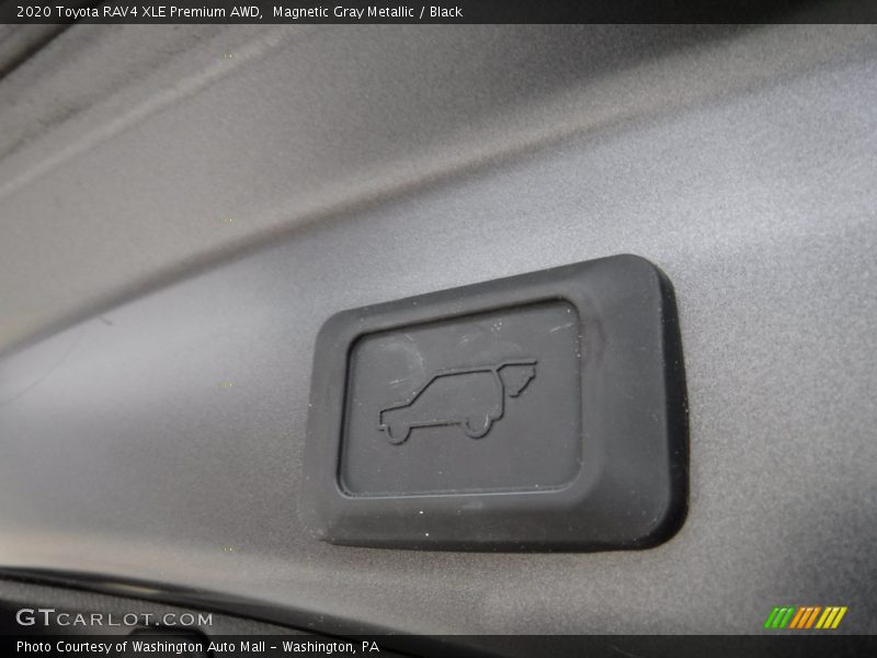 Magnetic Gray Metallic / Black 2020 Toyota RAV4 XLE Premium AWD