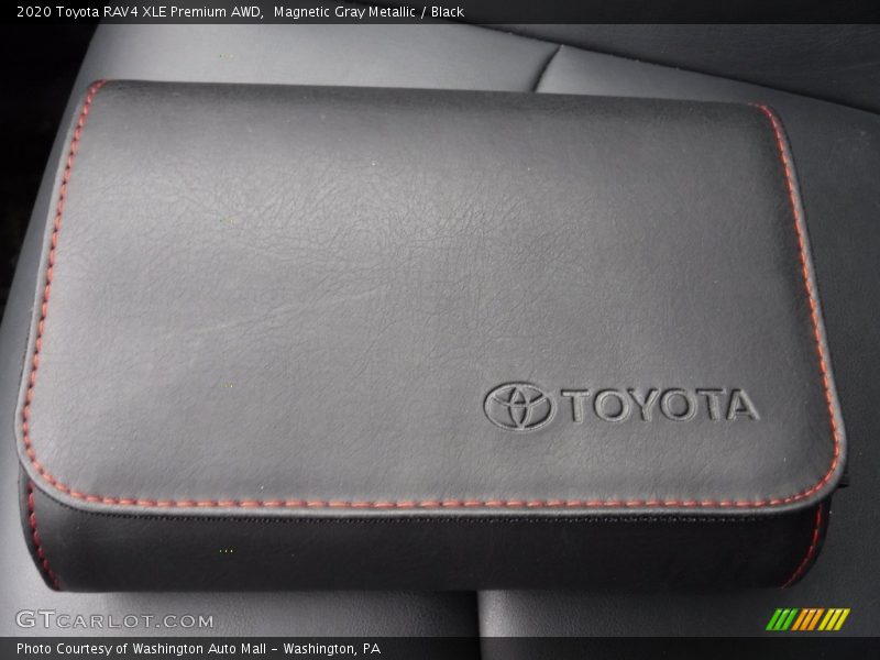 Magnetic Gray Metallic / Black 2020 Toyota RAV4 XLE Premium AWD