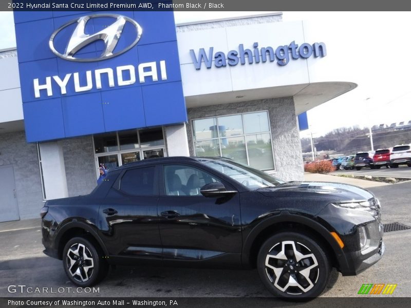 Phantom Black / Black 2022 Hyundai Santa Cruz Limited Premium AWD