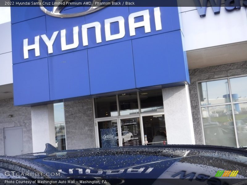 Phantom Black / Black 2022 Hyundai Santa Cruz Limited Premium AWD