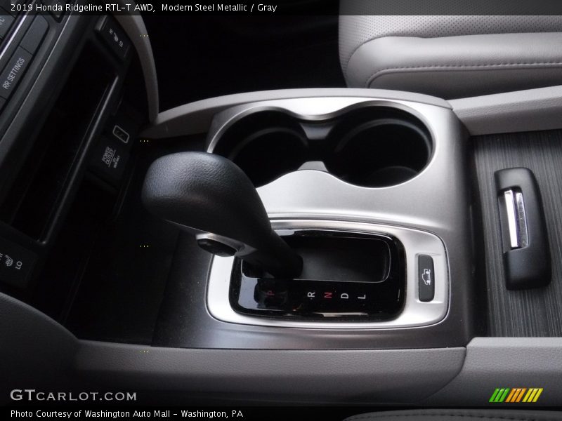 Modern Steel Metallic / Gray 2019 Honda Ridgeline RTL-T AWD