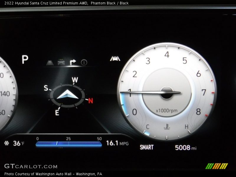  2022 Santa Cruz Limited Premium AWD Limited Premium AWD Gauges