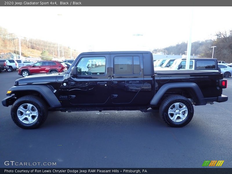 Black / Black 2020 Jeep Gladiator Sport 4x4