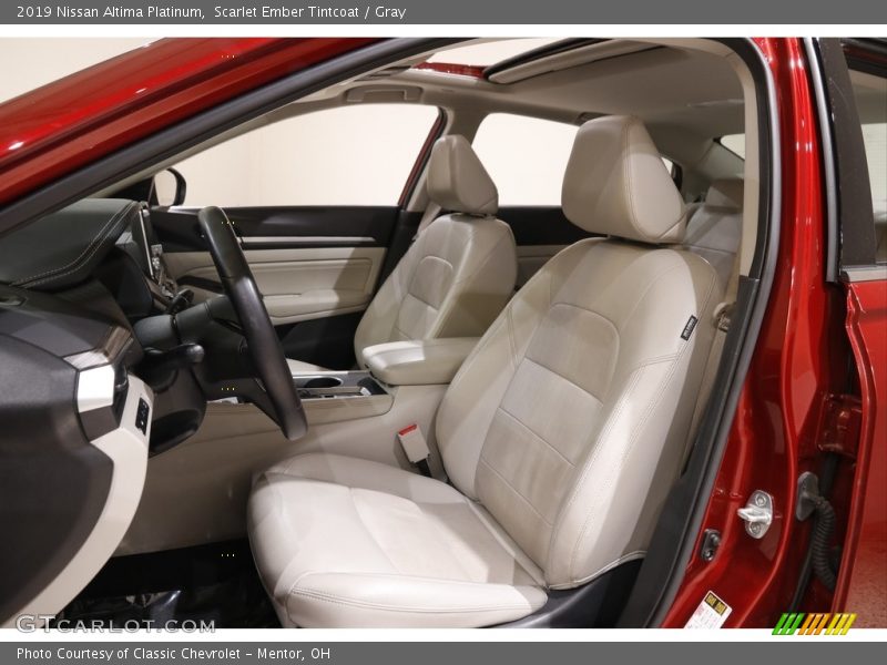  2019 Altima Platinum Gray Interior