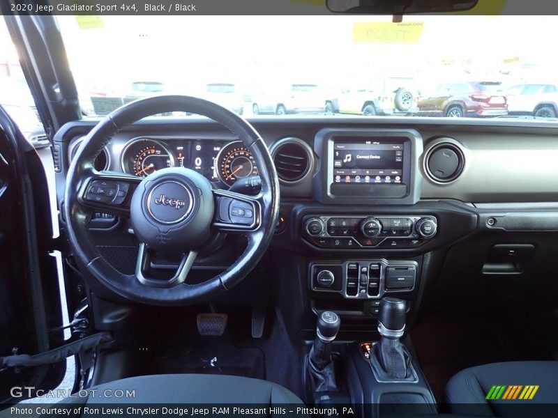 Black / Black 2020 Jeep Gladiator Sport 4x4