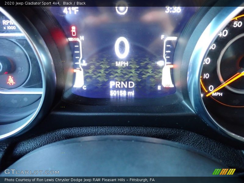 Black / Black 2020 Jeep Gladiator Sport 4x4