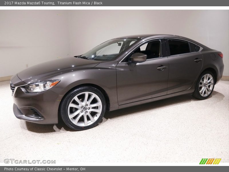 Titanium Flash Mica / Black 2017 Mazda Mazda6 Touring