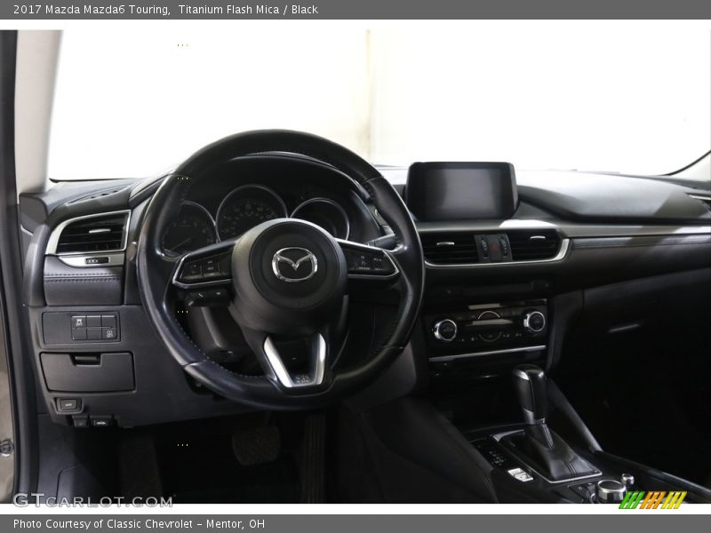 Titanium Flash Mica / Black 2017 Mazda Mazda6 Touring