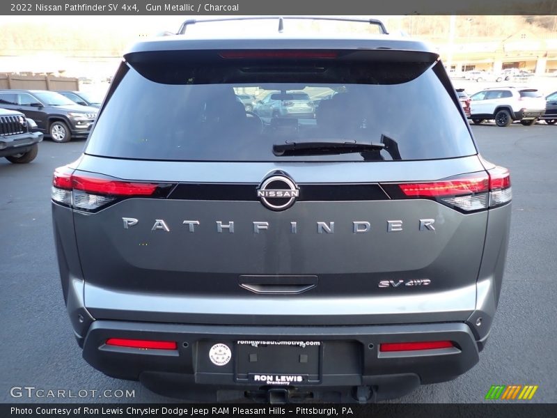 Gun Metallic / Charcoal 2022 Nissan Pathfinder SV 4x4