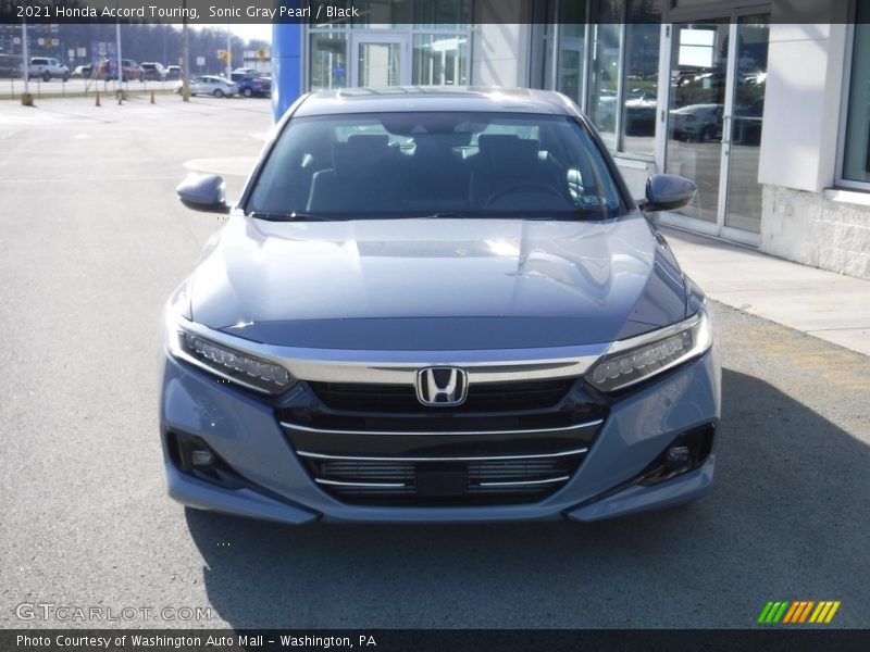 Sonic Gray Pearl / Black 2021 Honda Accord Touring