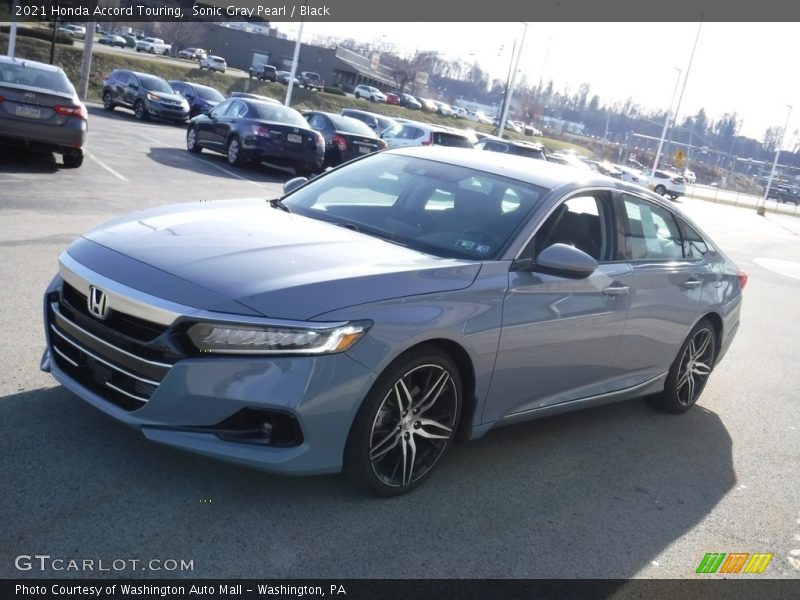 Sonic Gray Pearl / Black 2021 Honda Accord Touring