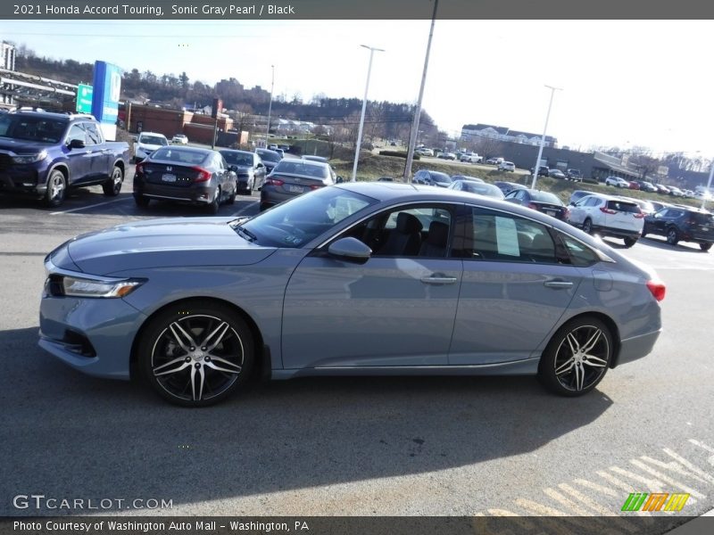 Sonic Gray Pearl / Black 2021 Honda Accord Touring