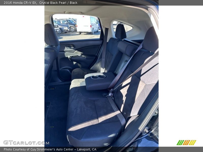 Crystal Black Pearl / Black 2016 Honda CR-V EX