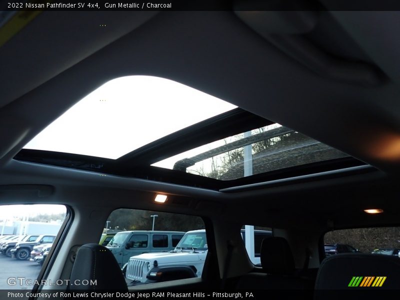 Gun Metallic / Charcoal 2022 Nissan Pathfinder SV 4x4