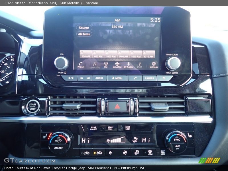 Gun Metallic / Charcoal 2022 Nissan Pathfinder SV 4x4