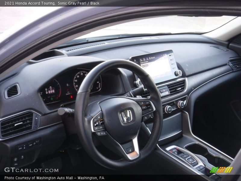 Sonic Gray Pearl / Black 2021 Honda Accord Touring