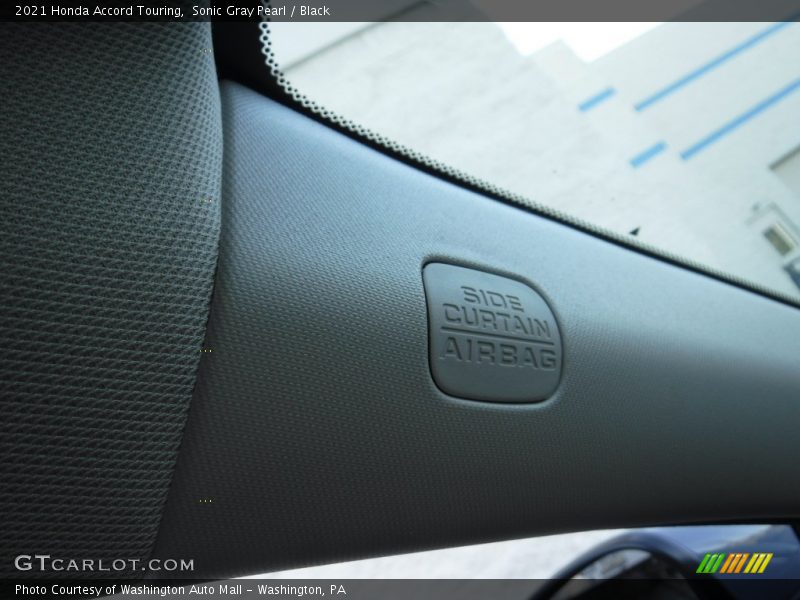 Sonic Gray Pearl / Black 2021 Honda Accord Touring