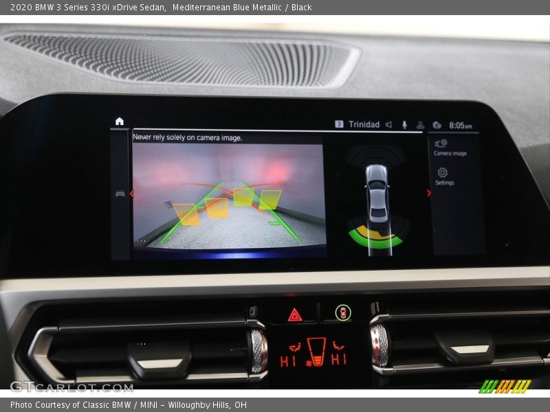 Mediterranean Blue Metallic / Black 2020 BMW 3 Series 330i xDrive Sedan