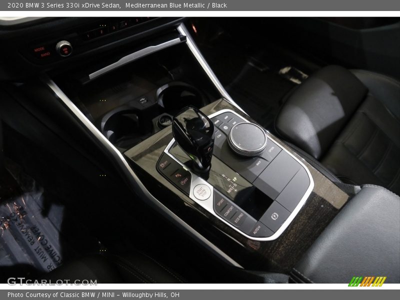Mediterranean Blue Metallic / Black 2020 BMW 3 Series 330i xDrive Sedan