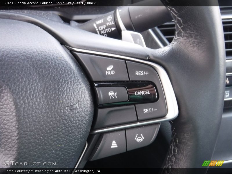 Sonic Gray Pearl / Black 2021 Honda Accord Touring