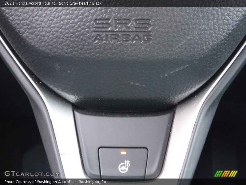 Sonic Gray Pearl / Black 2021 Honda Accord Touring