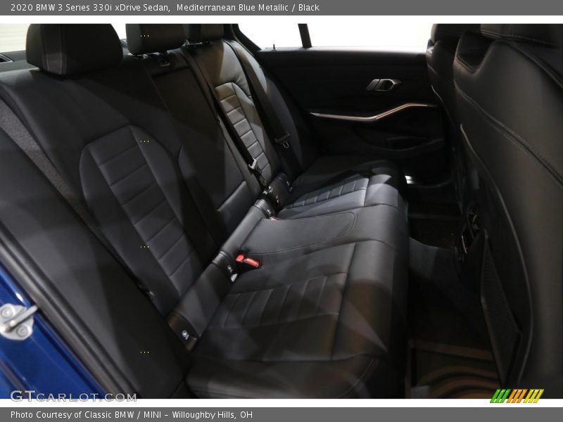 Mediterranean Blue Metallic / Black 2020 BMW 3 Series 330i xDrive Sedan