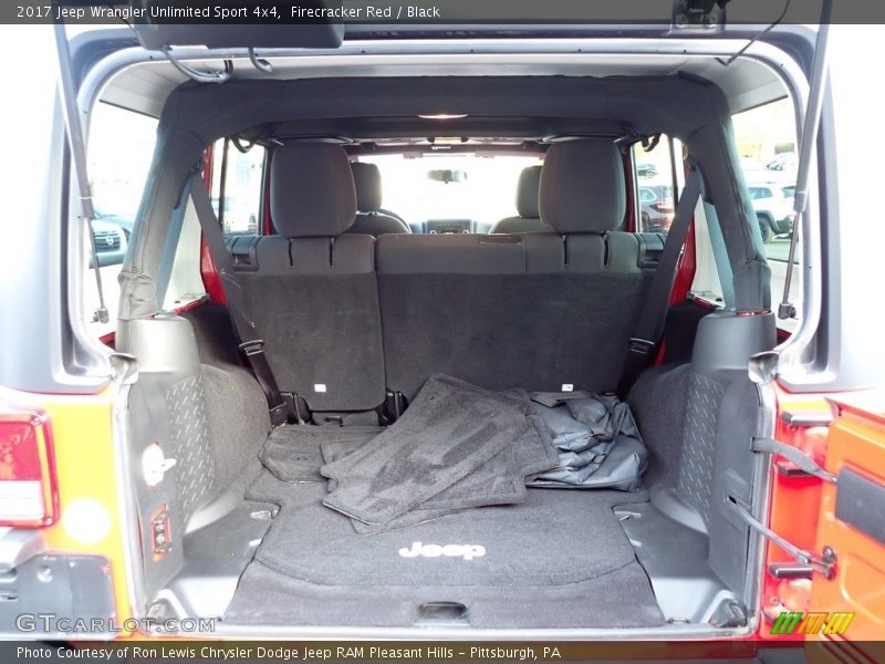 Firecracker Red / Black 2017 Jeep Wrangler Unlimited Sport 4x4