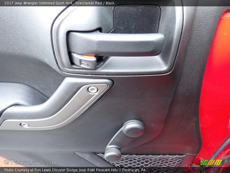 Firecracker Red / Black 2017 Jeep Wrangler Unlimited Sport 4x4
