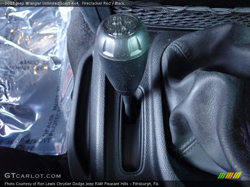 Firecracker Red / Black 2017 Jeep Wrangler Unlimited Sport 4x4