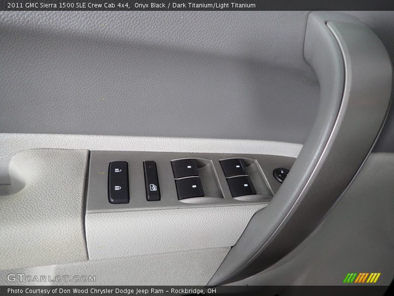 Onyx Black / Dark Titanium/Light Titanium 2011 GMC Sierra 1500 SLE Crew Cab 4x4