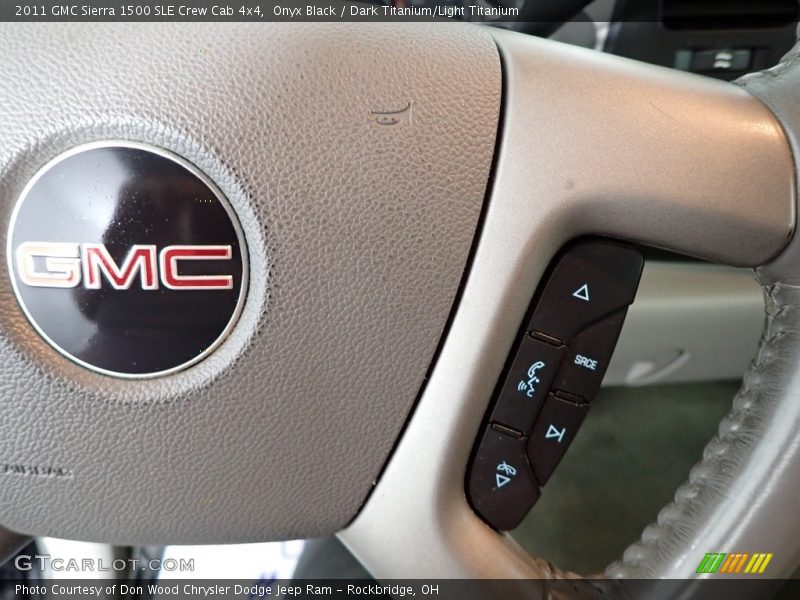 Onyx Black / Dark Titanium/Light Titanium 2011 GMC Sierra 1500 SLE Crew Cab 4x4