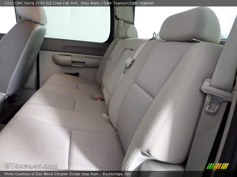 Onyx Black / Dark Titanium/Light Titanium 2011 GMC Sierra 1500 SLE Crew Cab 4x4