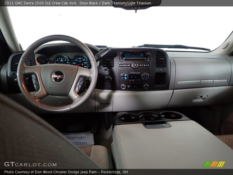 Onyx Black / Dark Titanium/Light Titanium 2011 GMC Sierra 1500 SLE Crew Cab 4x4