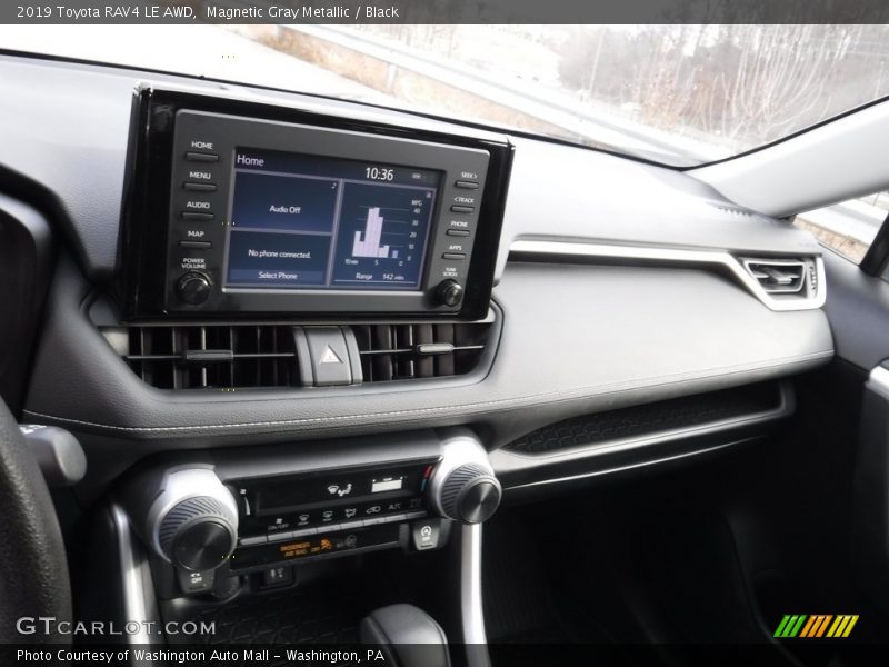Magnetic Gray Metallic / Black 2019 Toyota RAV4 LE AWD