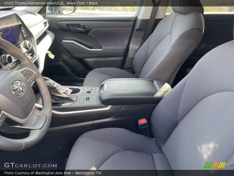Moon Dust / Black 2023 Toyota Highlander Hybrid LE