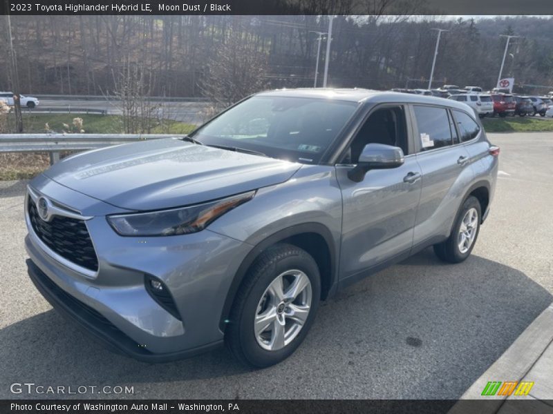 Moon Dust / Black 2023 Toyota Highlander Hybrid LE