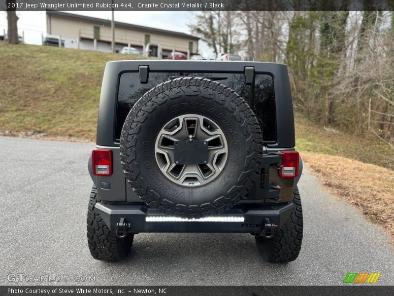 Granite Crystal Metallic / Black 2017 Jeep Wrangler Unlimited Rubicon 4x4