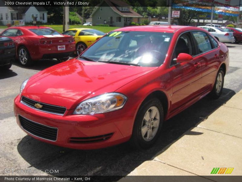 Victory Red / Ebony 2009 Chevrolet Impala LT
