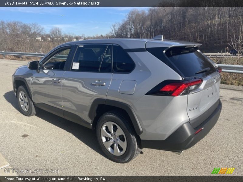 Silver Sky Metallic / Black 2023 Toyota RAV4 LE AWD