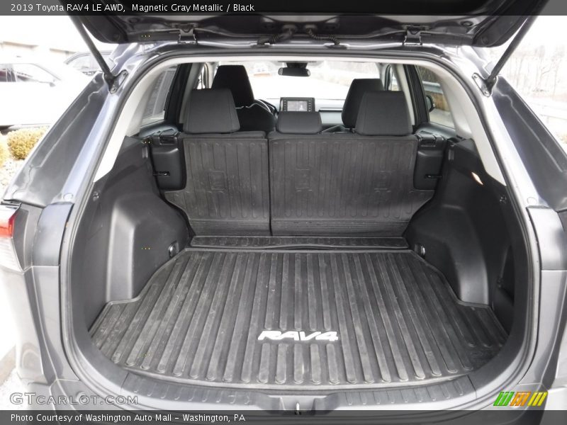 Magnetic Gray Metallic / Black 2019 Toyota RAV4 LE AWD