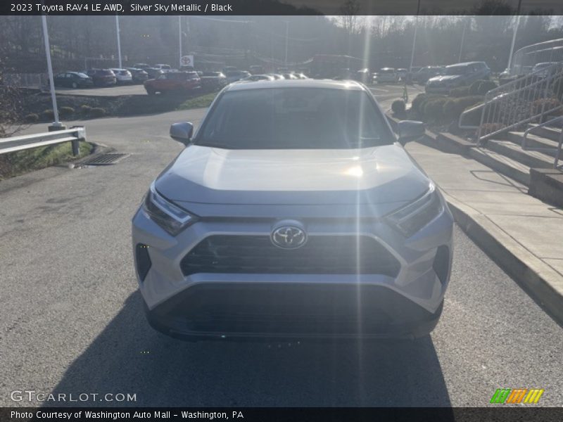 Silver Sky Metallic / Black 2023 Toyota RAV4 LE AWD