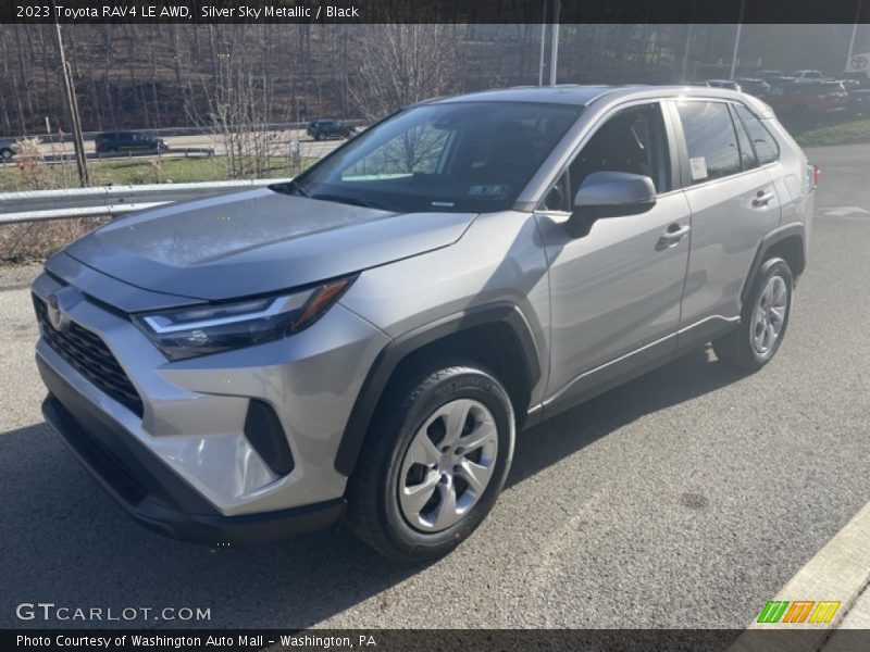 Silver Sky Metallic / Black 2023 Toyota RAV4 LE AWD