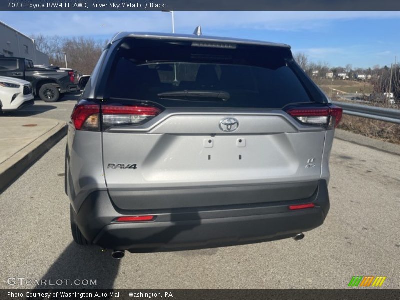 Silver Sky Metallic / Black 2023 Toyota RAV4 LE AWD