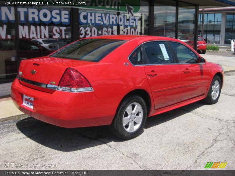 Victory Red / Ebony 2009 Chevrolet Impala LT