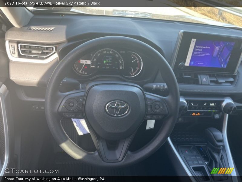 Silver Sky Metallic / Black 2023 Toyota RAV4 LE AWD