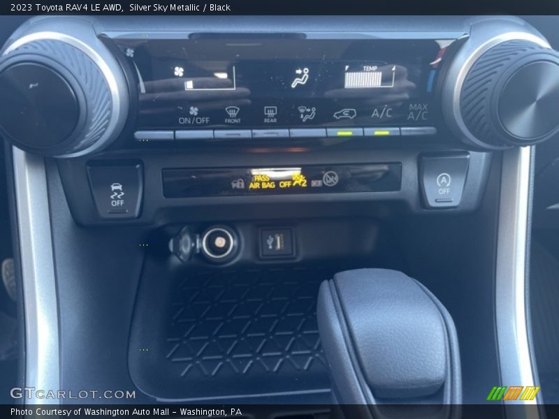 Silver Sky Metallic / Black 2023 Toyota RAV4 LE AWD