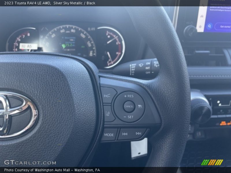 Silver Sky Metallic / Black 2023 Toyota RAV4 LE AWD