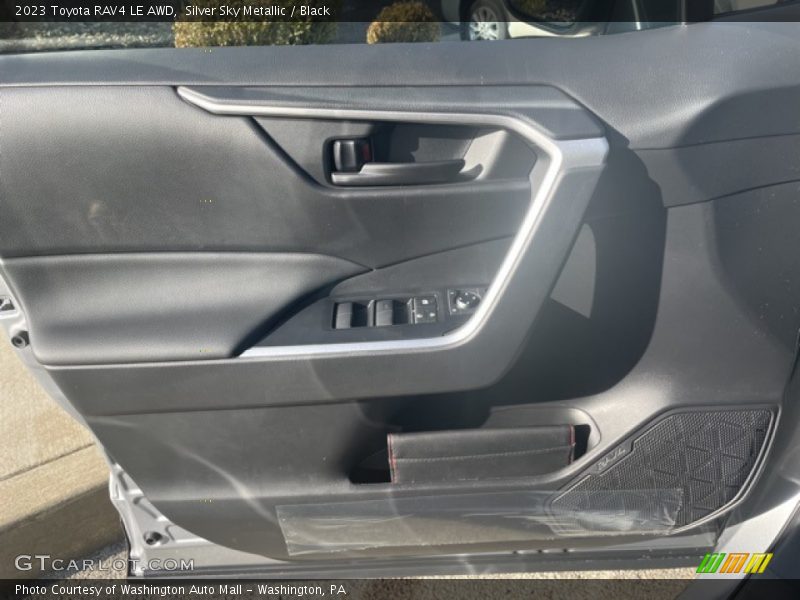 Silver Sky Metallic / Black 2023 Toyota RAV4 LE AWD