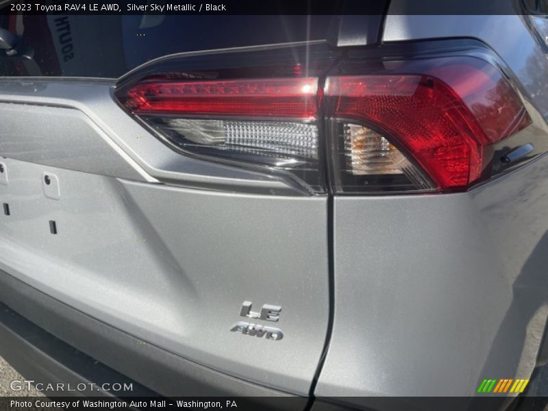 Silver Sky Metallic / Black 2023 Toyota RAV4 LE AWD